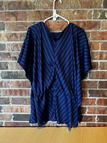 Lauren Ralph Lauren Caftan Kimono Sleeve Drawstring Tie Pullover One Size(FitsXL - Picture 2 of 5