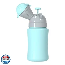 GoToSeeU Kids Portable Travel Urinal 500ml for Toddler Boys Girls Pee Trainin
