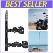 Versatile Motorcycle Mount Kit with Invisible Selfie Stick for Insta360 Cameras
