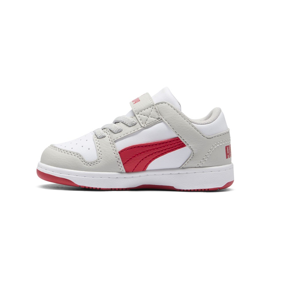 PUMA Rebound Layup Lo Lace Up  Toddler Boys White Sneakers Casual Shoes 37049326 thumbnail 3