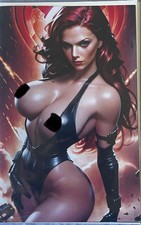 Keys Comics #1 Black Widow Cosplay VIRGIN Variant Ltd 100