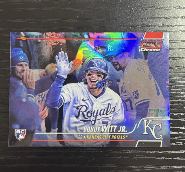Bobby Witt Jr. 2022 Topps Topps Chrome Rookie Red Refractor