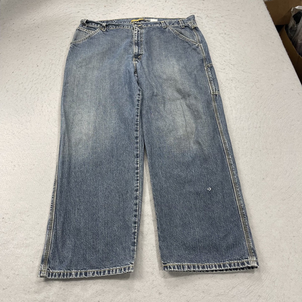 VINTAGE Levis Silvertab Jeans Mens 38x30 Relaxed Wide Baggy