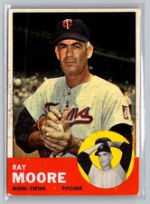1963 Topps #26 Ray Moore