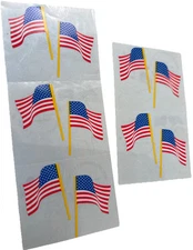 Mrs. Grossman's Patriotic Stickers USA Flag 4th of JULY Olympics America Vets