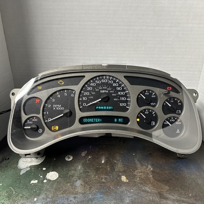 #ad #ad 2003 2005 GMC Sierra Yukon Denali Instrument Cluster Rebuilt Programming Avail $215.99