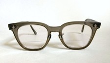 Vintage 60s Z87 Safety Glasses Frames with Cross Bifocals 5.75 48-20 J/A