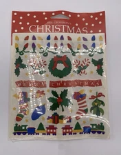 Vintage Christmas Sticker Kit Brand New & Sealed