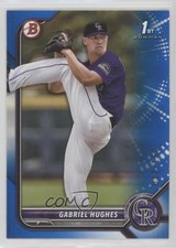 2022 Bowman Draft Blue /150 Gabriel Hughes #BD-151 5y6