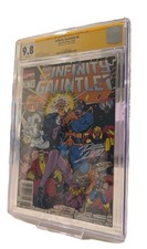 Infinity Gauntlet #6 CGC 9.8 SS RON LIM 12/1991 