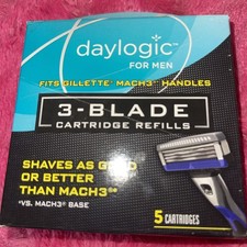 Daylogic For Men 3 Blade Cartridge Refills 5 ...