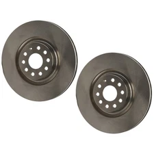 Front Brake Disc Rotors for VW Volkswagen Jetta GTI Tiguan Audi A3 Quattro Golf