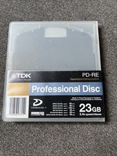 TDK Professional Disc PD-RE 23GB Blue Rewritable XDCAM Media 2.4x Speed