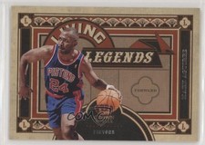 2009-10 Crown Royale Living Legends Mark Aguirre #11 c7w