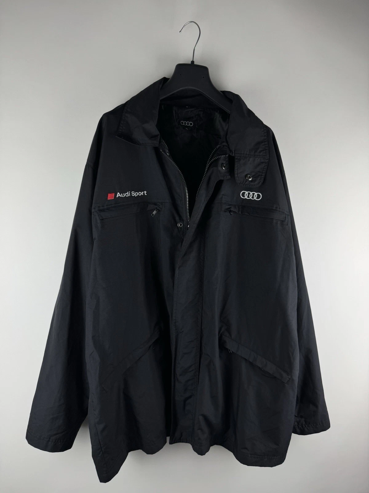 Audi Sport S/RS Lightweight Windbreaker Jacket Motorsport Black
Opens in a new window or tab