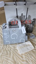Guess Silvana Grey Tote Bag BNWT Luxury Signature Handbag - RRP £140 + Gift Bag