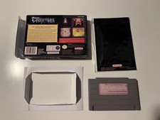 Terranigma USA English Translation SNES - Repro -  Box & Manual - Test f/#6