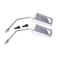 2x F1 mirror chrome for Sym 50 TNG Sym PGO Kreidler Motomojo explorer Motofi