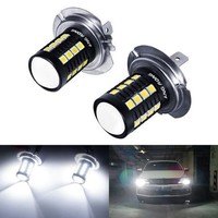 2X FüR Ford Fiesta MK7 H7 499 3030 LED Nebellicht Tagfahrlicht Weiß DRL