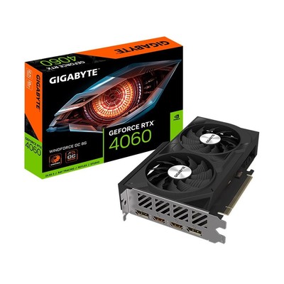 Gigabyte Geforce Rtx 4060 Windforce Oc 8Gb Gddr6/Pci Express 4,0/2475Mhz/17000Mh