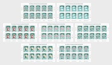 guernsey 2025 Twelve Days CHRISTMAS dance dress bird swan greetings 7x10v FULL