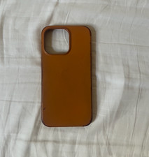 iPhone Apple 13 Pro Brown Leather Case