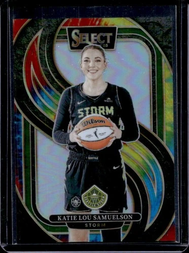 2025 Panini WNBA Select Katie Lou Samuelson Premier Level Tie-Dye Prizm #/25