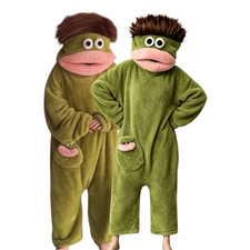 Funny Monster One Piece Costume Hooded Pajamas for Photos and Parties