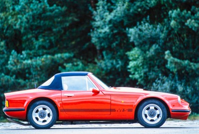 TVR S Convertible during the Automotive 1987 on January 01 1987 Old Photo 1