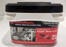 FastenMaster Hidden Stainless Steel Deck Fastening System Black FMTHDCLIP-200
