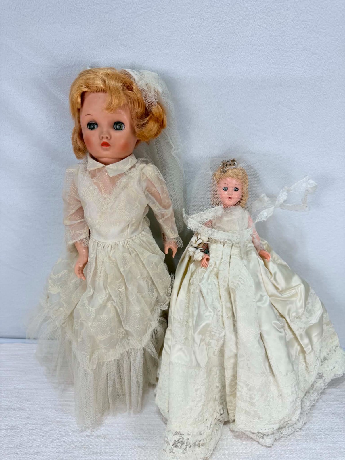 Vintage 1950s American Character Sweet Sue Bride Doll Lot Wedding Hard Plastic W
