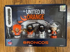 Fisher Price - Little People Collector x NFL - Denver Broncos 4-Pack [New Toy]