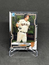 2021 Bowman Chrome Prospects Atomic Refractor Patrick Bailey San Francisco