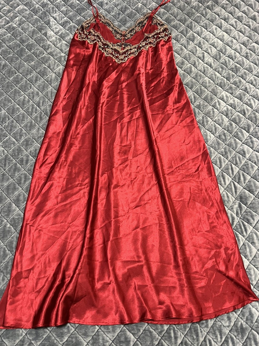 fitted lace wedding dress Shop Dark Red Slip Dress - for Women | OUTZIDR