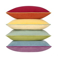 Throw Pillow Covers 18x18 Inches Set of 4 18" x 18" Pack of 4 New Rainbow