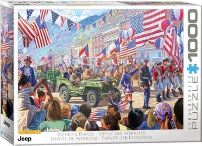 Eurographics - Patriots Parade Jeep  - 1000 piece Jigsaw Puzzle NEW