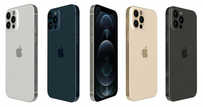 Neu Apple iPhone 12 Pro (5G) 128GB/256GB Dual SIM Smartphone Handys Ohne Vertrag