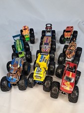 Hot Wheels Monster Trucks Lot Of 9
