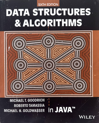 DATA STRUCTURES & ALGORITHMS 6th Ed. in Java Goodrich  2014 PB