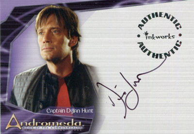 Andromeda RotC Autogrammkarte A1 Kevin Sorbo