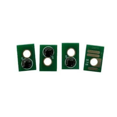 4PCS BCMY Toner Chip Refill for Ricoh MP C501SP MP C501 Color Laser Printer