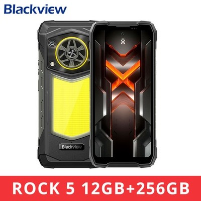 Global 4G LTE Rugged Phone Android 16 Builder Mobile Waterproof Blackview ROCK 5