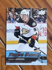 2016-17 UD - Series 2 - Young Guns Jacob Larsson 495
