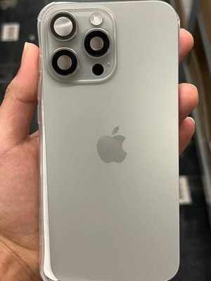 Original iPhone 16 Pro Max Back Glass (Natural Titanium)