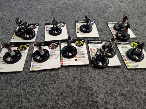 Klingon ARMY LOT Star Trek TNG Away Team To Boldly Go Heroclix