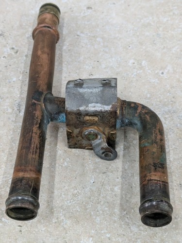 1966-1970 Mopar B & C Body Heater Core H-Valve with A/C 67 68 69 70 Charger GTX - Picture 2 of 5