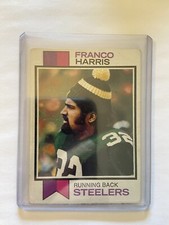 1973 Topps #89 Franco Harris RC VG Pittsburgh Steelers Penn State Nittany Lions