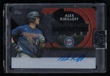 2022 Topps Clearly Authentic Autograph Generation Now #GNA-AK Alex Kirilloff