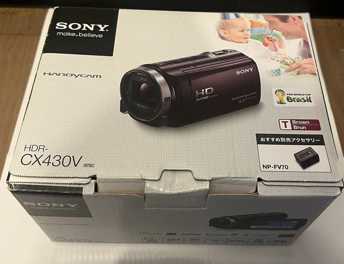 Sony HDR-CX430V Digital HD Handycam Camcorder Japanese | eBay