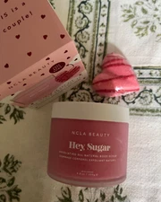 NCLA Beauty Hey, Sugar, Strawberries & Champagne Body Scrub 8.8 oz.